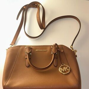 Michael Kors Tan Satchel Bag